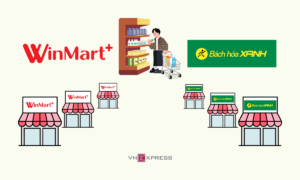 Cách Winmart và Bách Hóa Xanh tiến vào 'cứ điểm' của nhau
