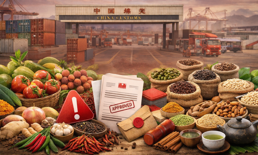 Trung Quốc yêu cầu thư xác nhận với gần 2.600 sản phẩm nông sản