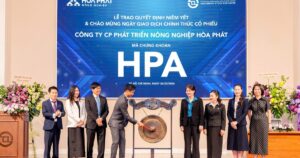 Cổ phiếu c&ocirc;ng ty n&ocirc;ng nghiệp H&ograve;a Ph&aacute;t ch&iacute;nh thức l&ecirc;n s&agrave;n HOSE