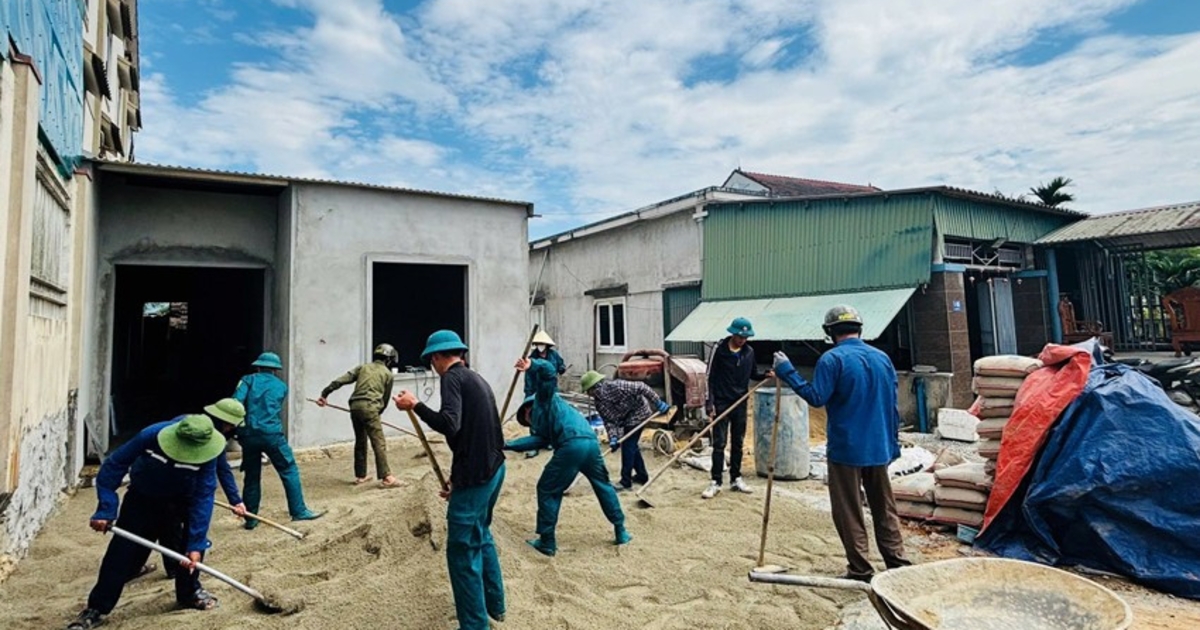 Hỗ trợ xóa nhà tạm, dột nát đối với con đẻ của người bị nhiễm chất độc hóa học trong kháng chiến