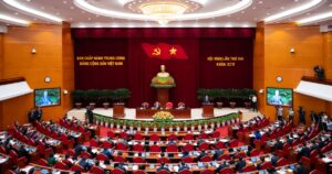 Thông cáo báo chí ngày làm việc thứ nhất Hội nghị Trung ương 2 khoá XIV