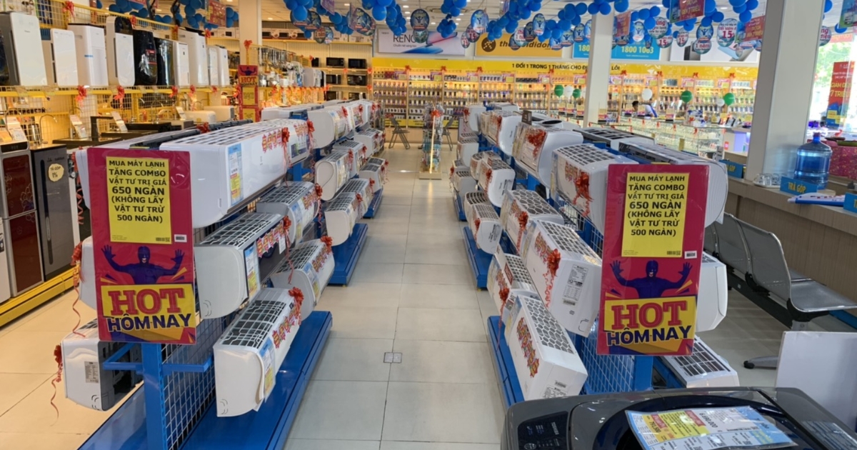 Thị trường điện máy gia dụng “đón hè” sớm