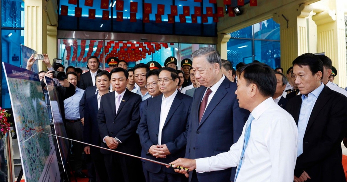 Tổng Bí thư Tô Lâm: Đường sắt kết nối Việt Nam - Trung Quốc là một đột phá chiến lược trong hợp tác kinh tế song phương