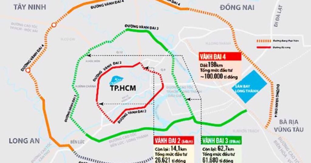 Vành đai 4 TP.Hồ Chí Minh: “Cú hích” hạ tầng mới của Đông Nam Bộ