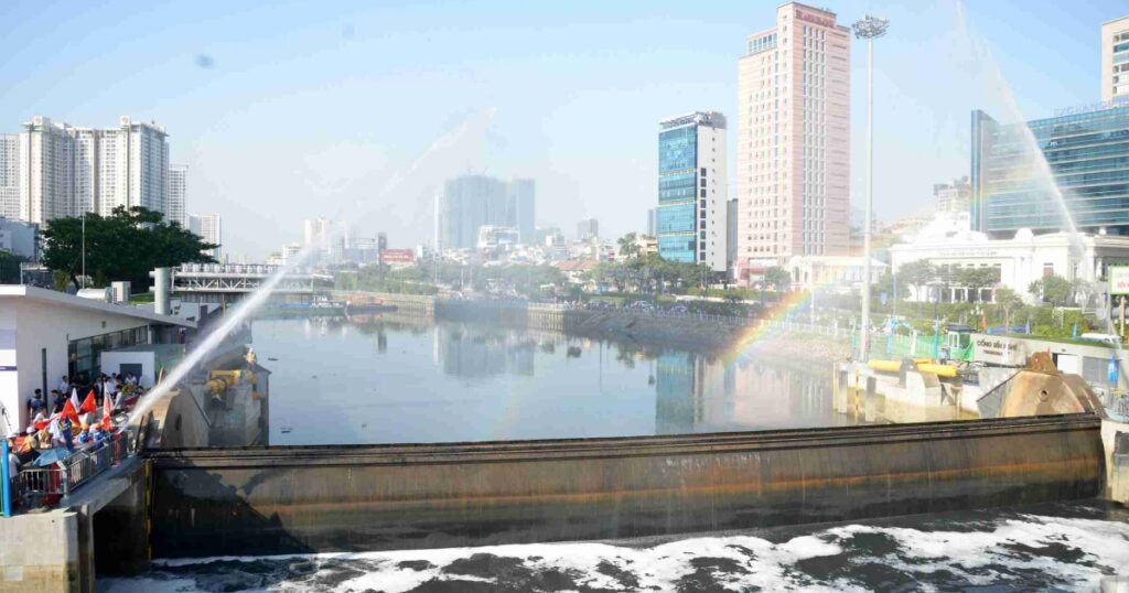 TP. Hồ Chí Minh: Hơn 1.230 tỷ đồng xây dựng cống kiểm soát triều phía Tây Bắc