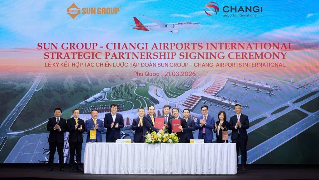 Sun Group hợp tác Changi Airports International vận hành sân bay Phú Quốc