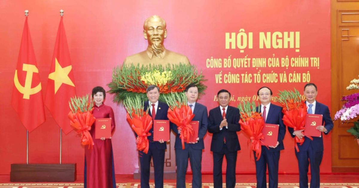 Bộ Chính trị công bố quyết định chuyển giao 5 cơ quan về trực thuộc Ban Chấp hành Trung ương Đảng