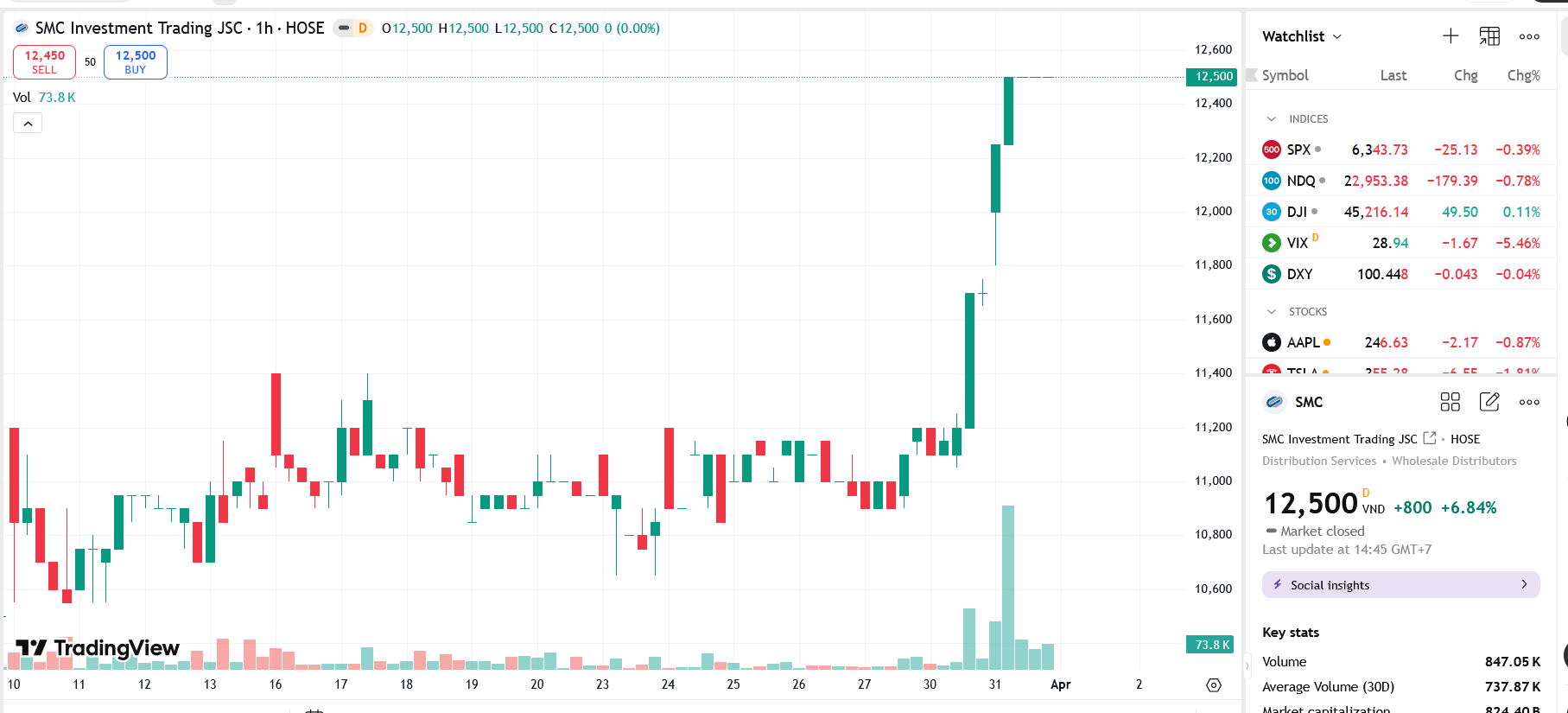 SMC đã khắc phục được lỗ lũy kế nhưng vẫn bị kiểm toán nghi ngờ khả năng hoạt động liên tục