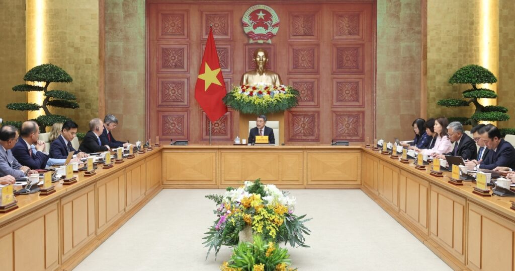 Thủ tướng Lê Minh Hưng đề nghị doanh nghiệp Hoa Kỳ mở rộng đầu tư dài hạn tại Việt Nam