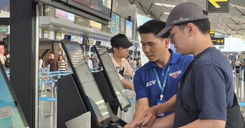 Sân bay quốc tế Đà Nẵng mở lối đi riêng cho hành khách sử dụng sinh trắc học