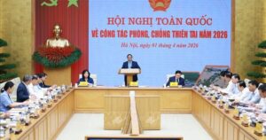 Chống thiên tai từ sớm, lấy con người làm trung tâm