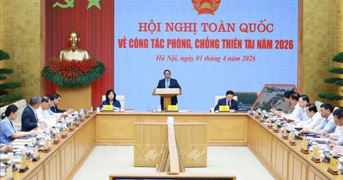 Chống thiên tai từ sớm, lấy con người làm trung tâm
