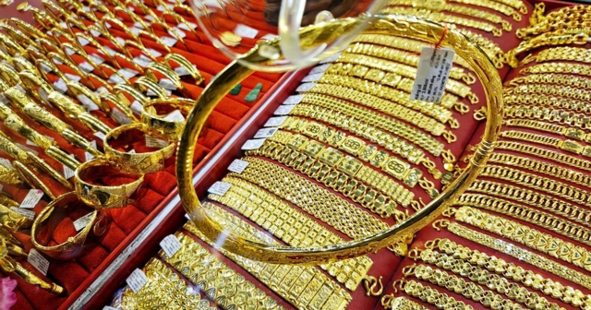 Giá vàng miếng SJC và vàng nhẫn giảm 2 phiên liên tiếp