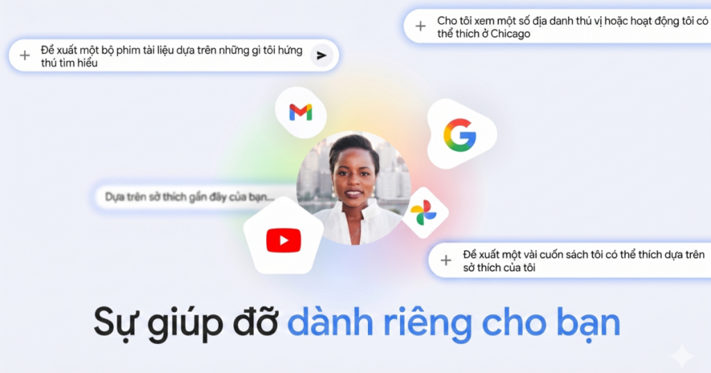 Google công bố tính năng “Trí thông minh cá nhân” của Gemini tại Việt Nam