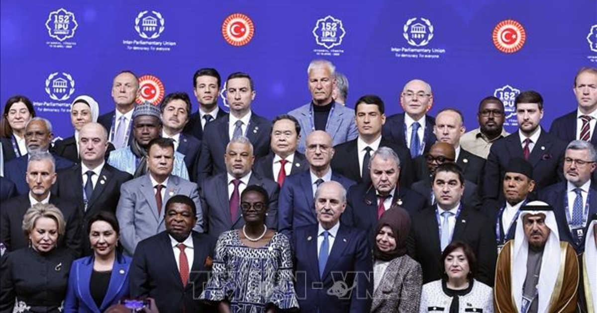 Chủ tịch Quốc hội Trần Thanh Mẫn dự lễ khai mạc IPU-152 tại Istanbul, Thổ Nghĩ Kỳ