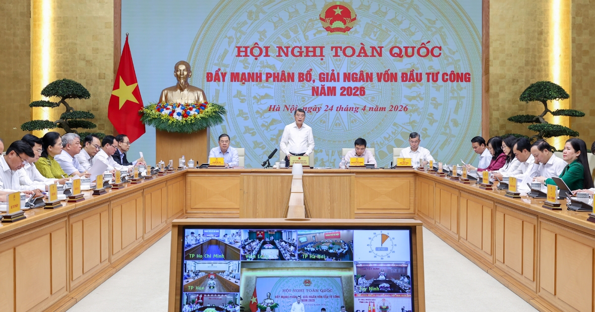 Thủ tướng Lê Minh Hưng: Yêu cầu giải ngân vốn đầu tư công năm 2026 phải đạt 100% kế hoạch