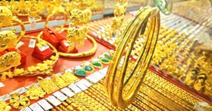 Giá vàng trong nước giảm về mức thấp nhất trong vòng 1 tháng