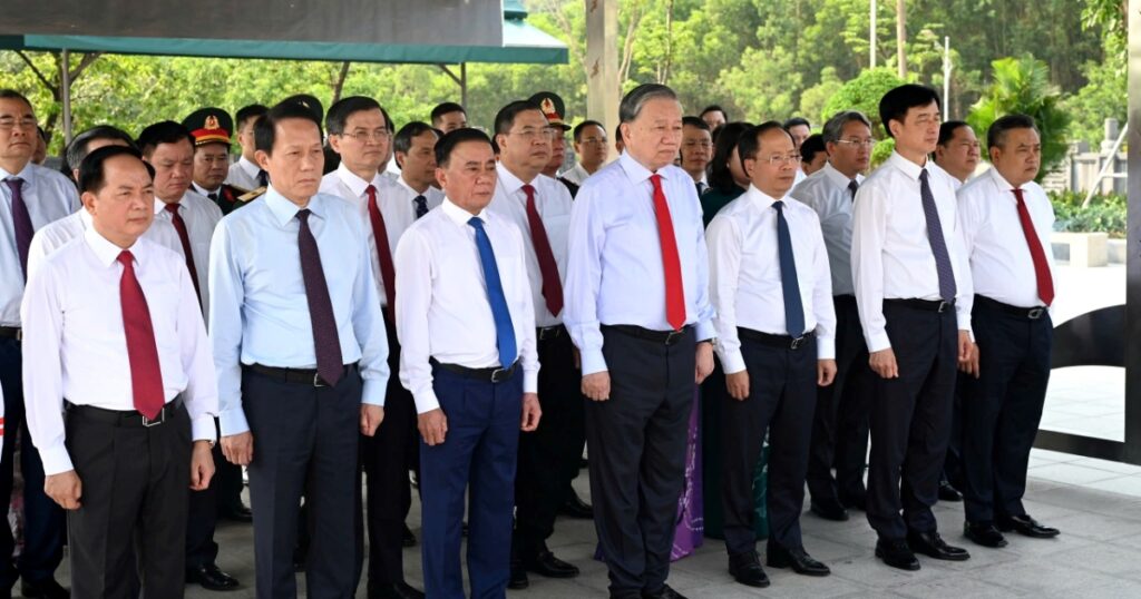 Lãnh đạo Đảng, Nhà nước dự lễ kỷ niệm 120 năm ngày sinh Tổng Bí thư Hà Huy Tập tại Hà Tĩnh