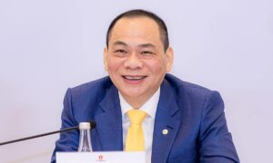 Tài sản tỷ phú Phạm Nhật Vượng vượt Jack Ma