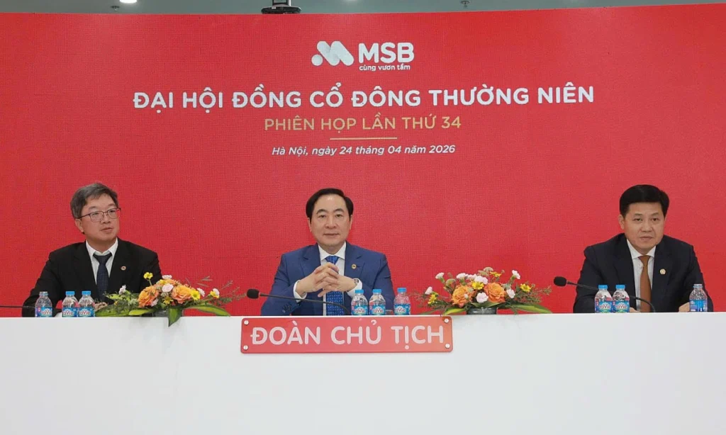 MSB đặt mục tiêu lãi 8.000 tỷ đồng