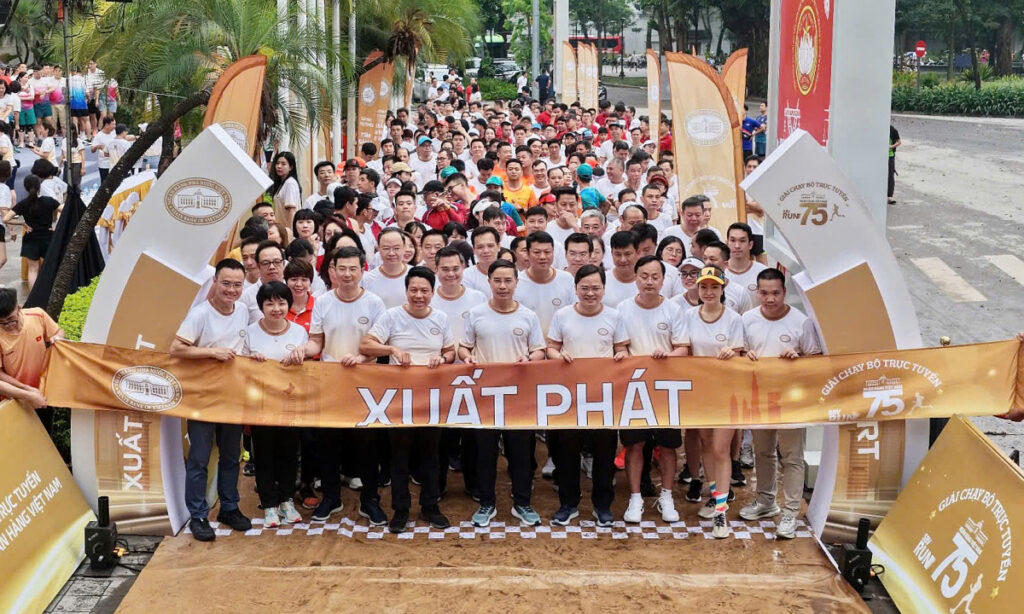 51.000 người tham gia giải chạy kỷ niệm 75 năm ngành ngân hàng