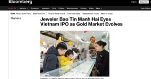 Bảo Tín Mạnh Hải sẽ IPO vào quý 4, hướng tới thương hiệu vàng quốc dân