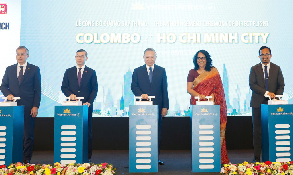Sắp có đường bay thẳng giữa Việt Nam và Sri Lanka