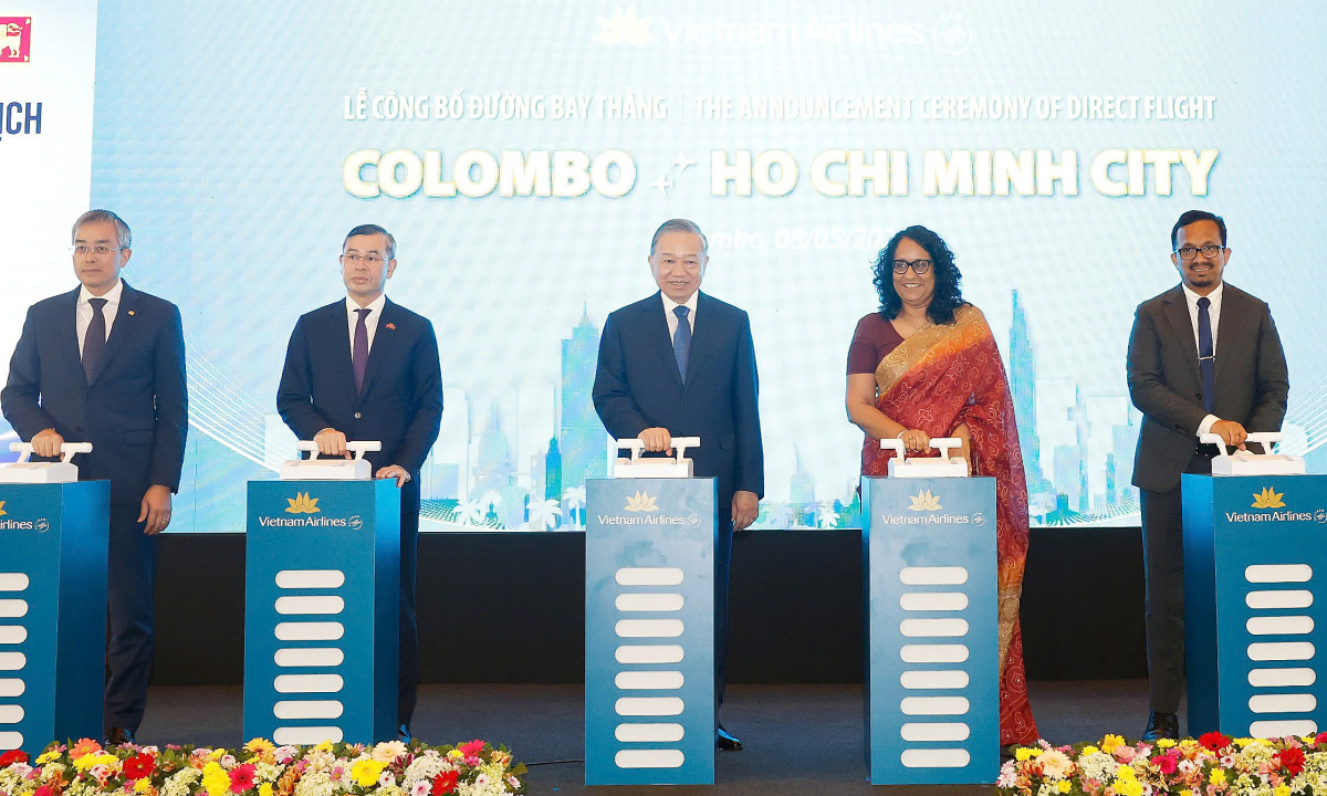 Sắp có đường bay thẳng giữa Việt Nam và Sri Lanka