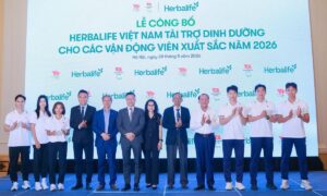 Herbalife tiếp tục tài trợ sản phẩm dinh dưỡng cho các VĐV xuất sắc