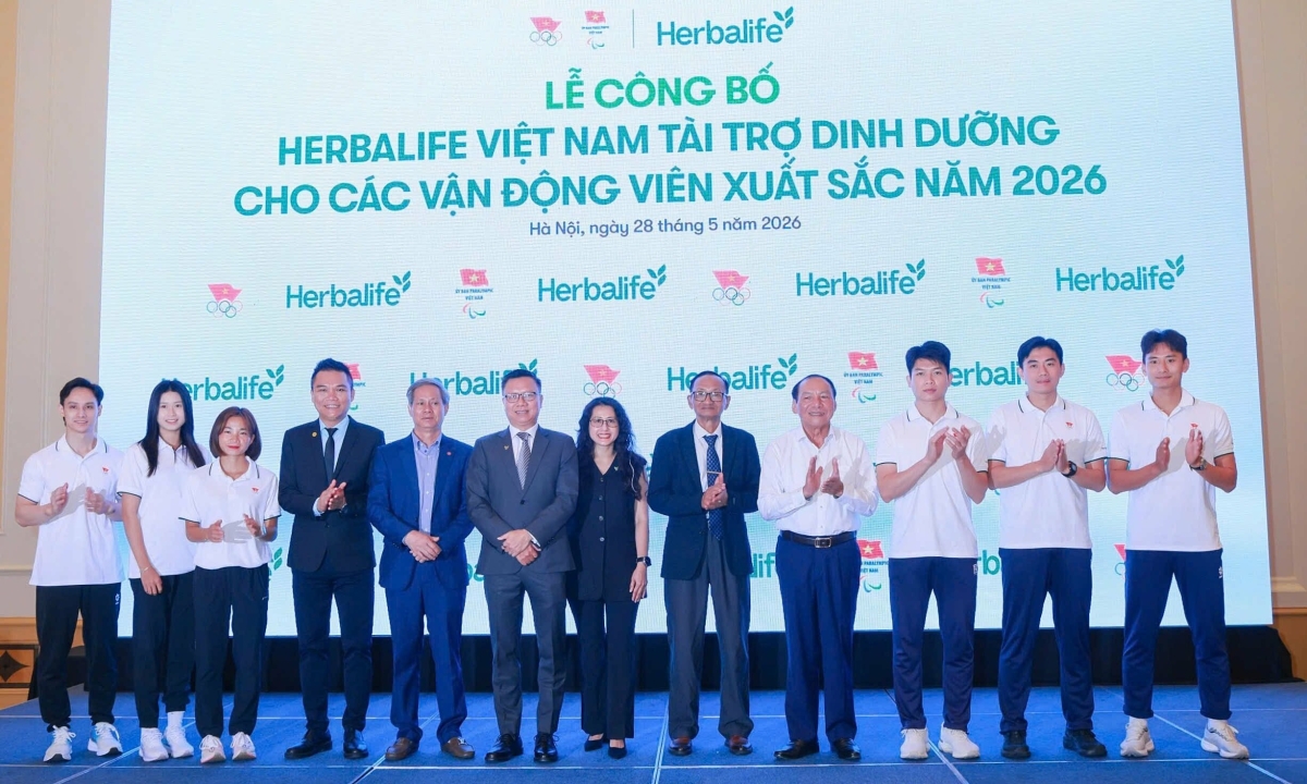Herbalife tiếp tục tài trợ sản phẩm dinh dưỡng cho các VĐV xuất sắc