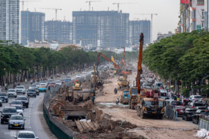 Nội đô Hà Nội thành đại công trường