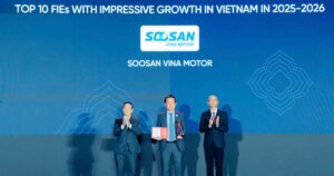 Soosan Vina Motor: Hành trình kiến tạo giá trị bền vững, khẳng định vị thế Top 10 FDI tăng trưởng ấn tượng