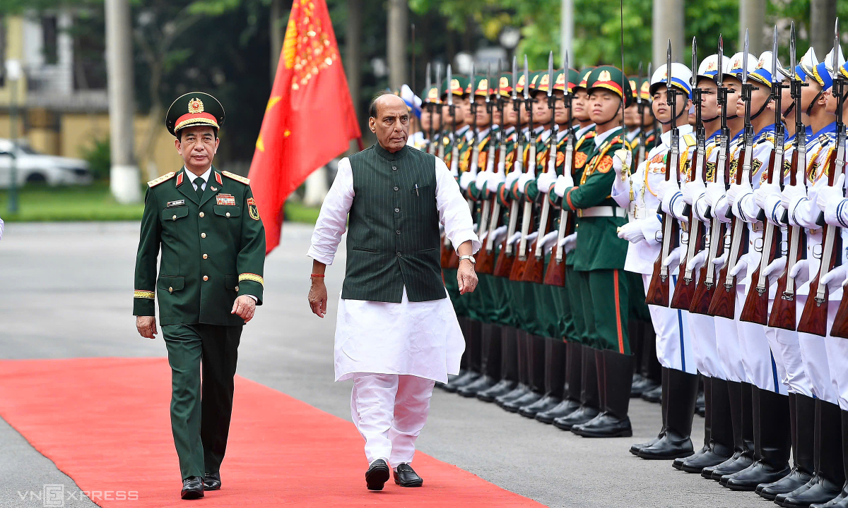 Đại tướng Phan Văn Giang mời Ấn Độ dự Triển lãm Quốc phòng quốc tế Việt Nam 2026