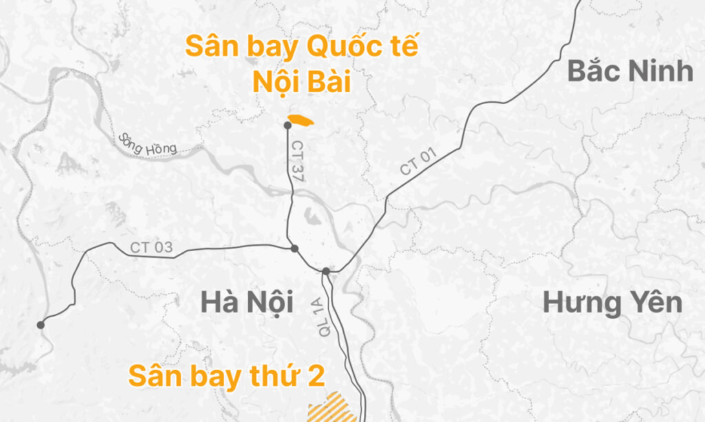 Hà Nội quy hoạch sân bay thứ hai
