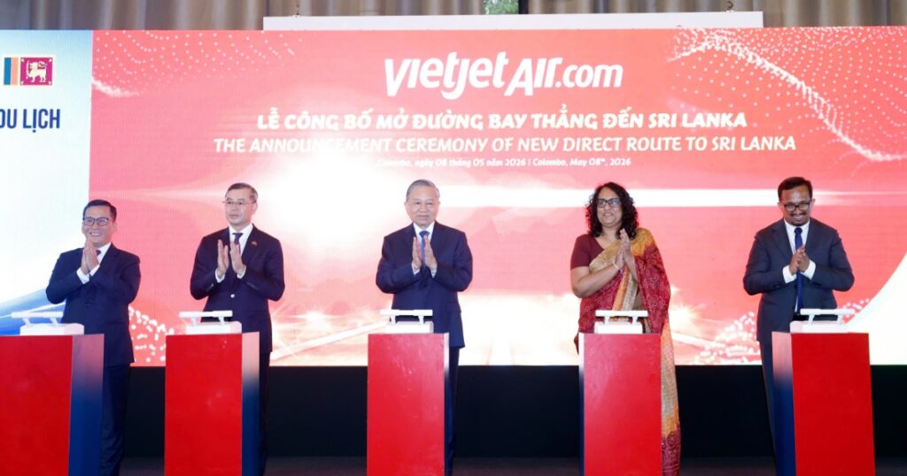 Vietjet mở đường bay thẳng TP.Hồ Chí Minh - Colombo, thúc đẩy hợp tác Việt Nam - Sri Lanka