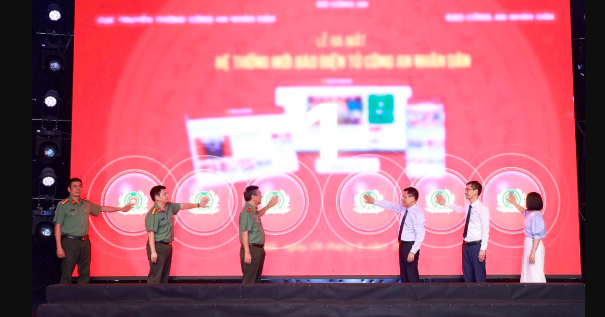 Báo Công an nhân dân ra mắt Hệ thống quản trị toà soạn điện tử và giao diện mới