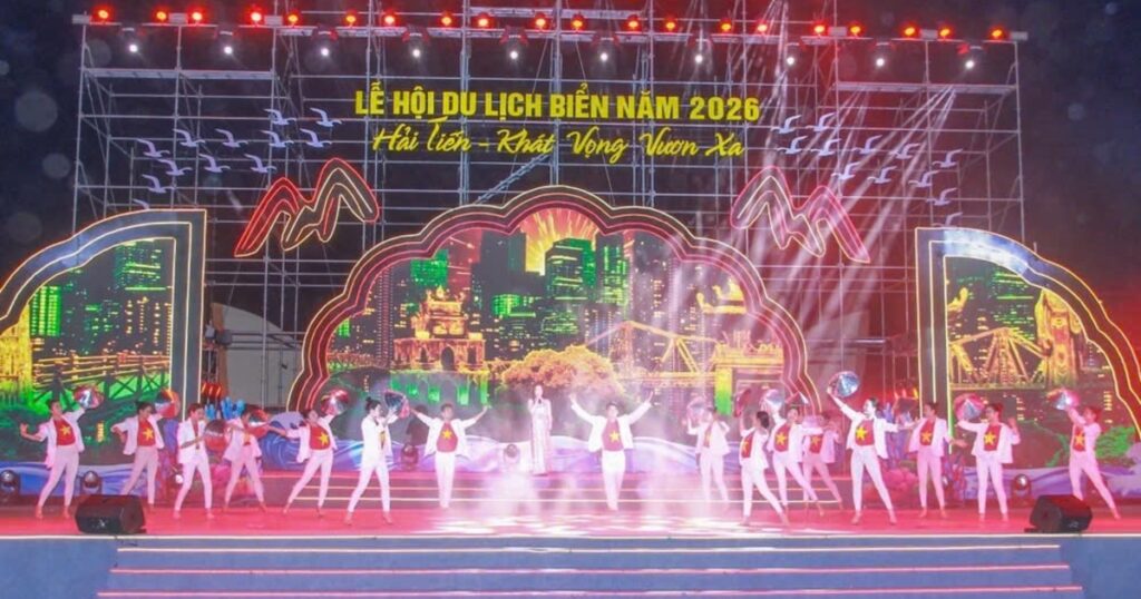 Lễ hội du lịch biển Hải Tiến 2026 với thông điệp Khát vọng vươn xa