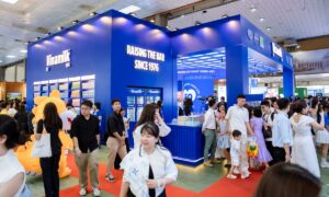 Gian hàng trải nghiệm đa giác quan của Vinamilk hút khách tại triển lãm