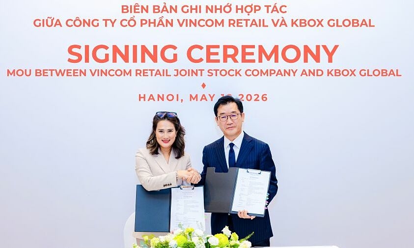 Vincom Retail hợp tác K-Box Global phát triển tổ hợp giải trí Hàn Quốc