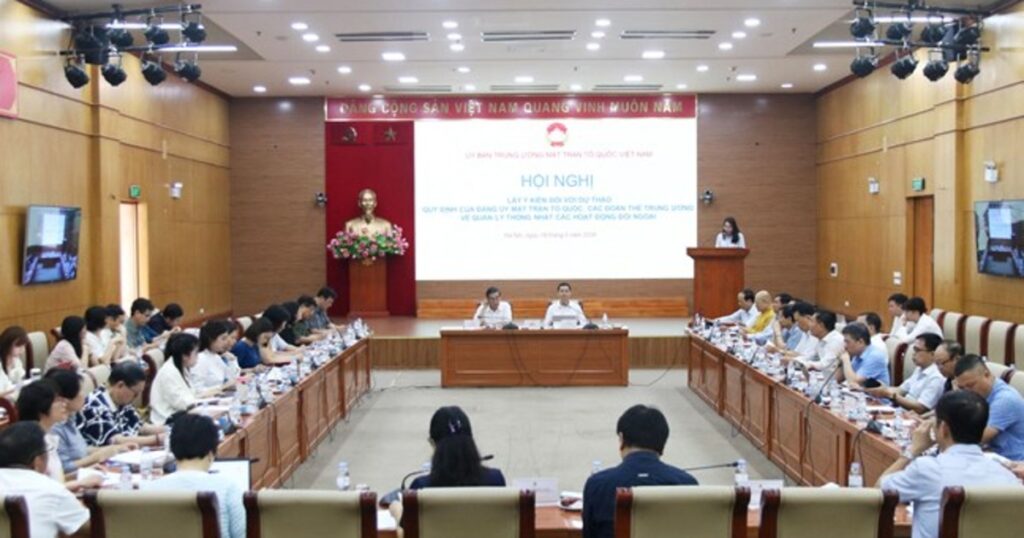 Mặt trận Tổ quốc Việt Nam: Tiếp tục hoàn thiện quản lý thống nhất các hoạt động đối ngoại