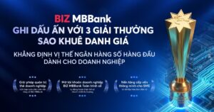 MB ghi dấu ấn với 5 giải thưởng Sao Khuê 2026