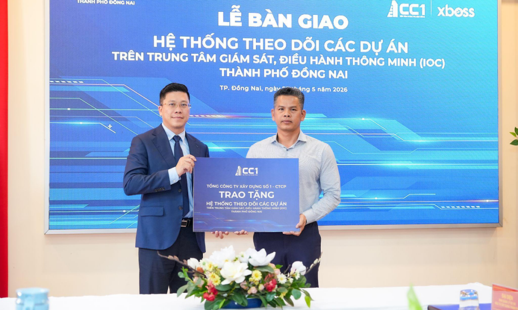 CC1 bàn giao hệ thống theo dõi dự án xây dựng cho Đồng Nai