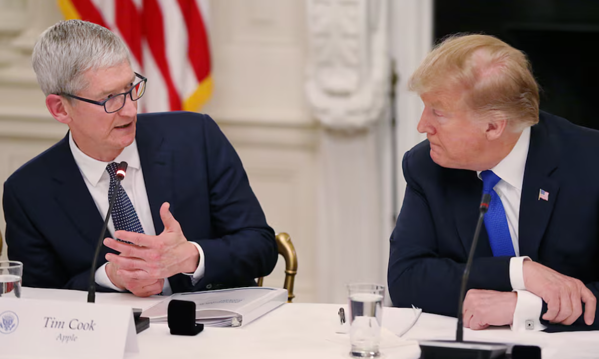 CEO Nvidia, Apple sẽ cùng ông Trump đến Trung Quốc