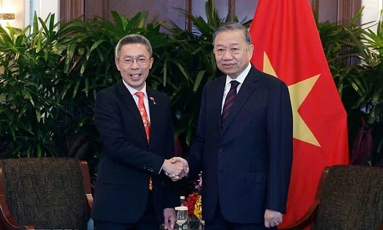 Kêu gọi doanh nghiệp Singapore đầu tư vào hạ tầng số, tài chính