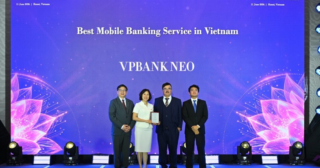 VPBank NEO lần thứ ba nhận giải quốc tế: Dấu ấn của một ngân hàng số toàn năng