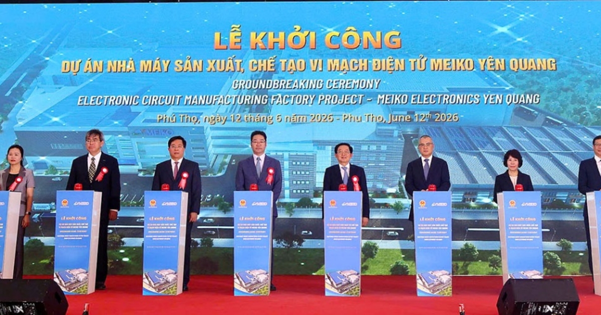 Việt Nam đón nhà máy sản xuất, chế tạo vi mạch điện tử 500 triệu USD từ "đại bàng" Nhật Bản