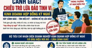 Bộ Công an chính thức cảnh báo về "hợp đồng kỳ nghỉ"