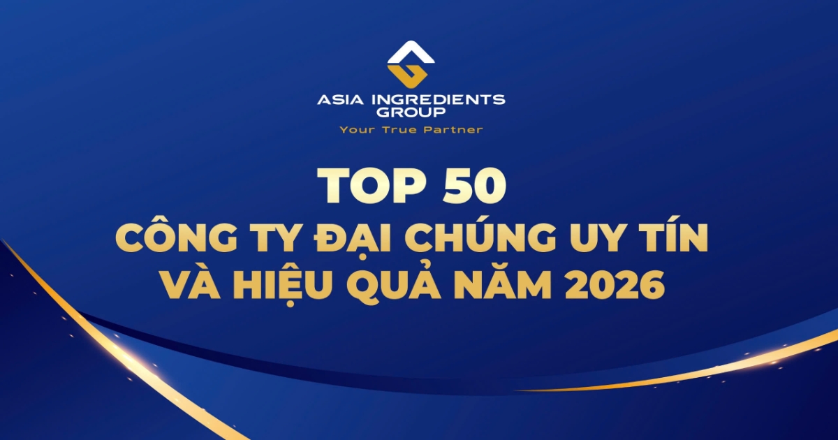 AIG vào Top 50 Công ty Đại chúng Uy tín và Hiệu quả năm 2026