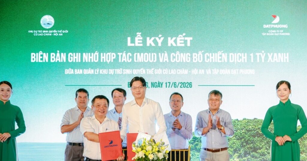 Từ "1 tỷ xanh" đến câu chuyện về giá trị dài hạn của tập đoàn Đạt Phương