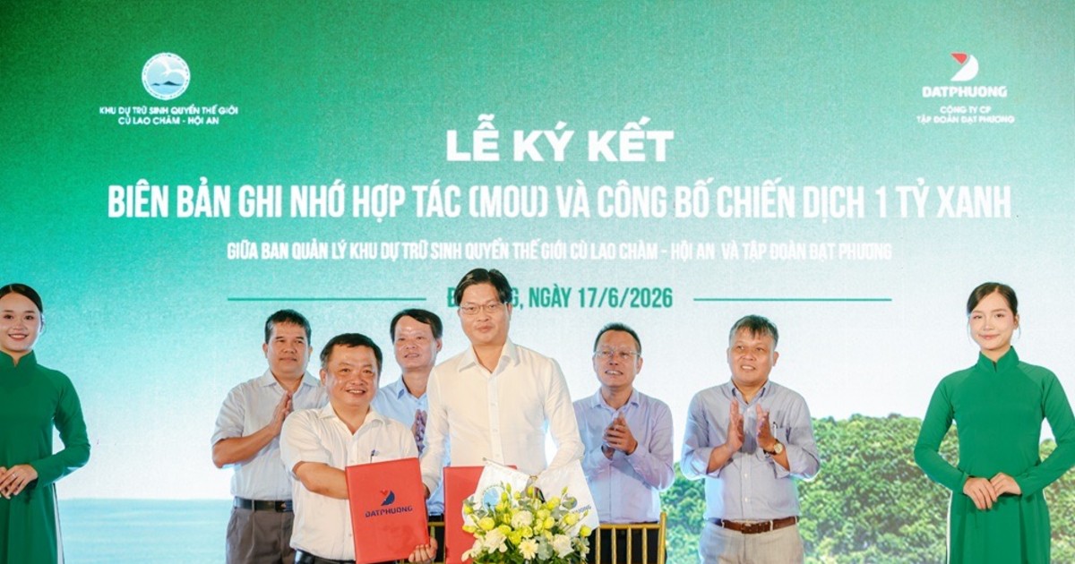Từ "1 tỷ xanh" đến câu chuyện về giá trị dài hạn của tập đoàn Đạt Phương